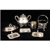 Image 1 : A MISCELLANEOUS GROUP OF SEVEN SILVER PLATED ITEMS