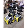 Image 2 : 3 KARCHER 1900 PSI 1.3 GPM ELECTRIC PRESSURE WASHERS (MISSING WANDS)