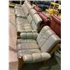 Image 2 : 3 PC LEATHER SOFA SET