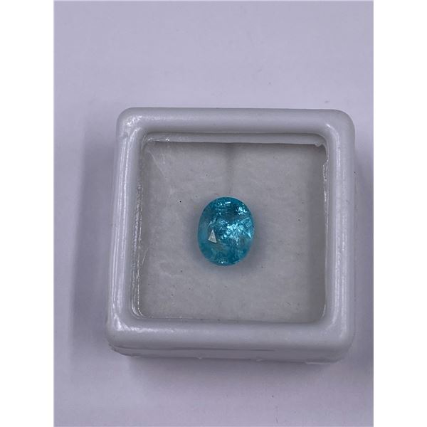 PARAIBA APATITE 2.27CT, 8.5 X 7.00 X 5.5MM, OVAL CUT, VVS CLARITY, BRAZIL, UNTREATED