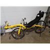 Image 1 : YELLOW PERFORMANCE XPR RECUMBENT BIKE