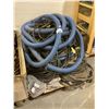 Image 2 : PALLET OF EXTENSION CORDS, BLUE HOSE, CABLE, ETC