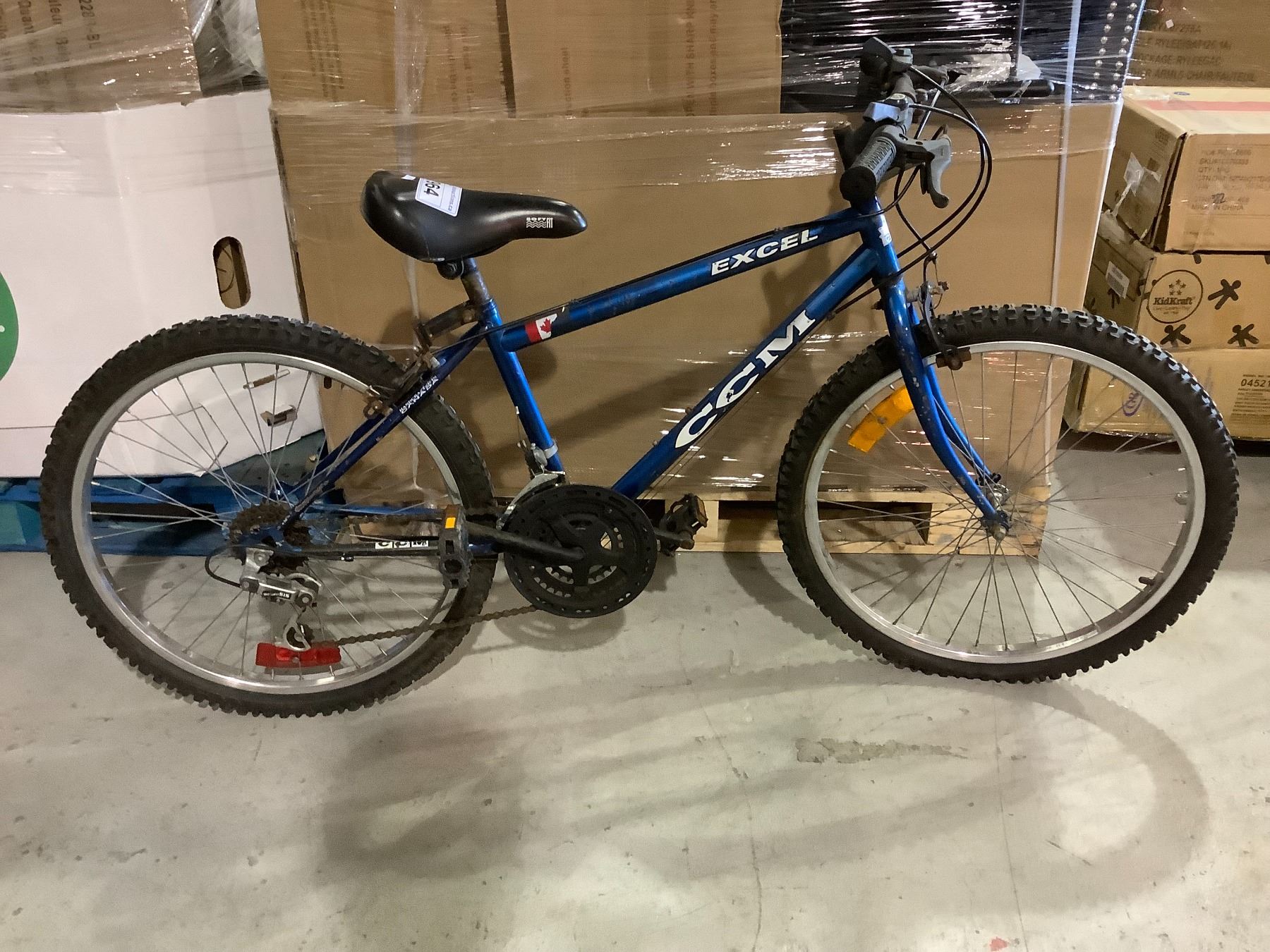 BLUE CCM EXCEL BIKE Able Auctions