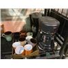 Image 2 : ASSORTED SMALL APPLIANCES & DISHWARE