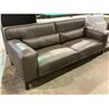 Image 2 : LEATHER SOFA APPROX. 81" LONG