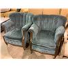 Image 2 : 2 ROLLING LOUNGE CHAIRS