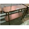 Image 2 : 2 TIER SIDE TABLE 36 X 12.5"