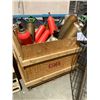 Image 1 : CRATE OF ASSORTED CANISTERS THAT HAVE A DRILLED HOLE AT THE BOTTOMS