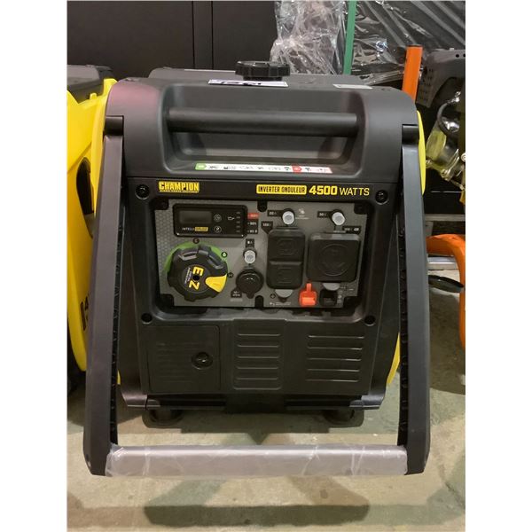 CHAMPION GLOBAL POWER EQUIPMENT GAS GENERATOR 4500 WATT MAY NEED REPAIR