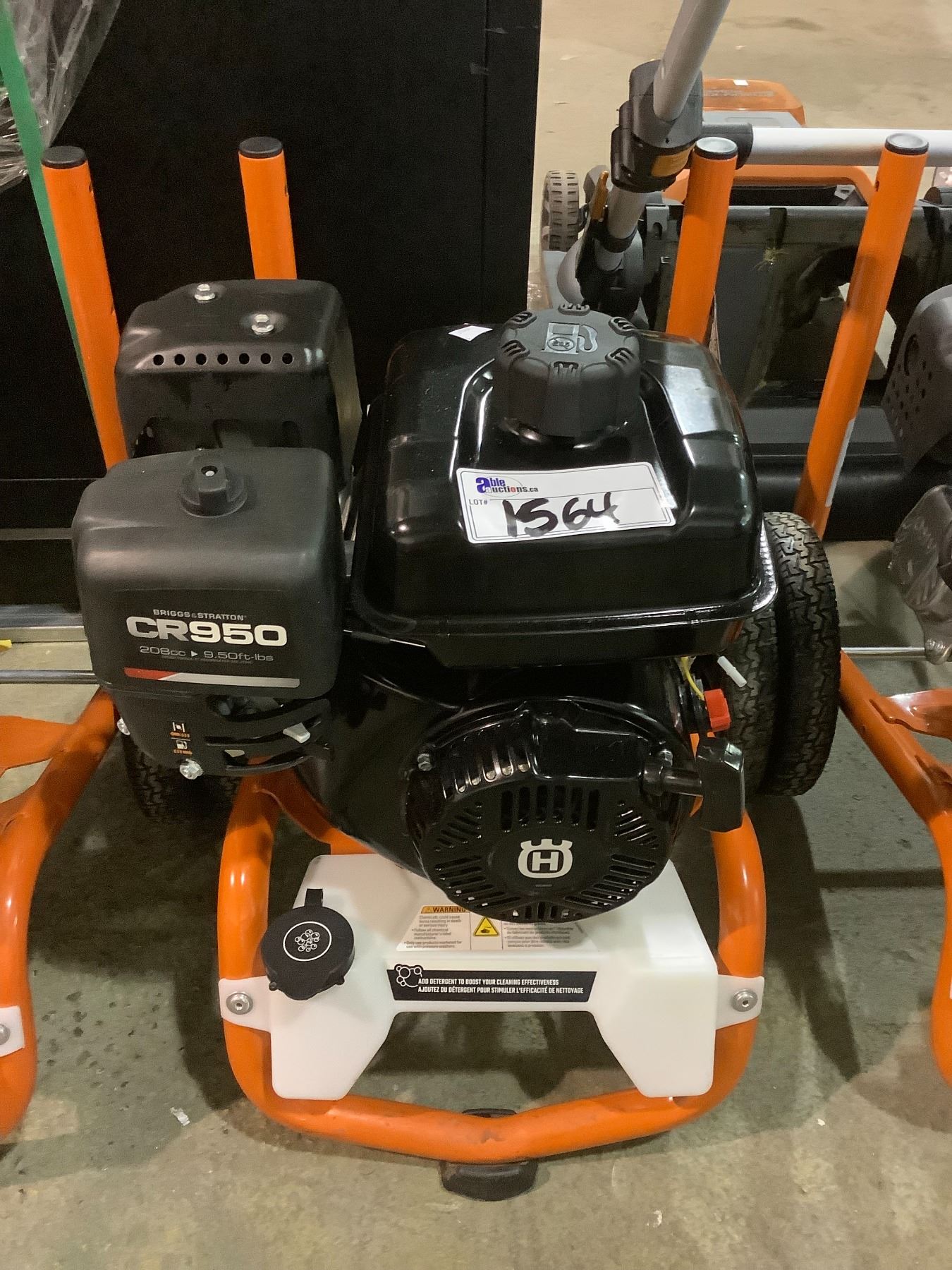 HUSQVARNA GAS POWERED PRESSURE WASHER WITH BRIGGS & STRATTON MOTOR ...