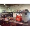 Image 1 : 2 CORDED GRINDERS, SMALL SHOP VAC AND JERRY CAN