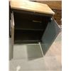 Image 2 : MAXIMUM WOOD TOP CABINET NO KEY