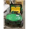 Image 3 : PEG-PEREGO JOHN DEERE XUV 550 CHILDRENS RIDE ON TOY, NO CHARGER MAY BE MISSING PIECES, AND