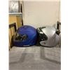 Image 2 : 4 MOTORCYCLE HELMETS (ALL STRAPS CUT)