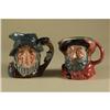 Image 1 : TWO LARGE SIZE ROYAL DOULTON CHARACTER JUGS