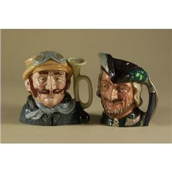 ROYAL DOULTON ''ROBIN HOOD'' & ''VETERAN MOTORIST''