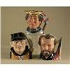 Image 1 : THREE ROYAL DOULTON LARGE SIZE CHARACTER JUGS