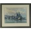 Image 2 : WATERCOLOR HARRY HEINE CANADIAN CA NAVAL BASE