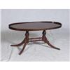 Image 1 : REGENCY STYLE MAHOGANY TRAY TOP COFFEE TABLE