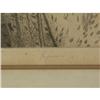 Image 3 : ETCHING ROBERT KIPNISS ARTISTS PROOF HOUSE/TREE