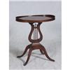Image 1 : REGENCY STYLE MAHOGANY TRAY TOP LAMP TABLE