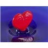 Image 2 : COBALT ART GLASS PLATTER SIGNED Q. PLESL