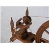 Image 2 : ANTIQUE 19TH C. SCANDINAVIAN SPINNING FLAX WHEEL