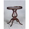 Image 1 : REGENCY STYLE MAHOGANY TRAY TOP LAMP TABLE