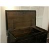 Image 2 : CIRCA 1870 ENGLISH OAK COFFER