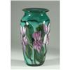 Image 1 : JOHN FIELDS SIGNED ART GLASS VASE