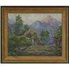 Image 2 : OIL PAINTING FRANK HARVEY CUTTING CA LANDSCAPE