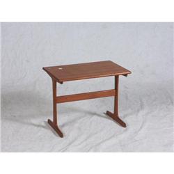 SWEDISH MODERN TEAK WOOD SIDE TABLE