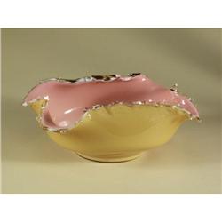 VICTORIAN GLASS WEDDING BASKET INSERT