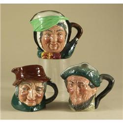 ROYAL DOULTON LARGE SIZE CHARACTER JUGS