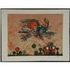 LIMITED EDITION LITHOGRAPH JACQUOT PIERRE BIRD