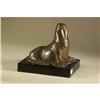 BRONZE WALRUS SCULPTURE