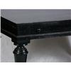 Image 2 : VINTAGE BLACK PAINT LIBRARY TABLE