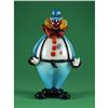 EGG SHAPED LARGE GLASS MURANO CLOWN
