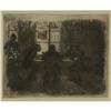 Image 1 : ETCHING KATHE KOLLWITZ ''VIER MANNER IN DER KNEIPE''