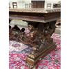Image 2 : CIRCA 1880 ITALIAN NEO RENAISSANCE LIBRARY TABLE