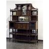 Image 1 : ENGLISH LATE 19TH CENTURY ROSEWOOD ETAGERE