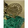 Image 2 : ENGLISH POSTAL SCALE WITH MALACHITE VENEER BASE