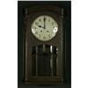 Image 1 : EDWARDIAN OAK REGULATOR WALL CLOCK