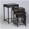 Image 1 : SET OF FOUR CIRCA 1890 CHINESE NESTING TABLES