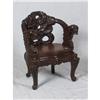 Image 1 : 20TH CENTURY CHINESE CARVED DRAGON CHAIR