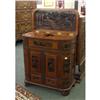 Image 1 : ASIAN CARVED BAR CABINET