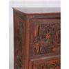 Image 3 : ASIAN CARVED DESK ON STAND AND SIDE CHAIR