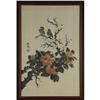 Image 1 : MIXED MEDIA CHINESE PAINTING BIRDS FLOWERS