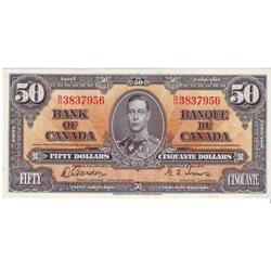 $50.00 note 1937, UNC-60, Charlton # BC-26b