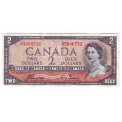 $2.00 DFnote 1954, UNC-63, Charlton # BC-30a